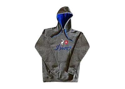 Hoodie Davos gris