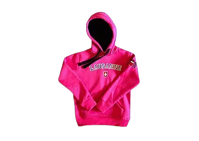 Hoodie Lausanne rose